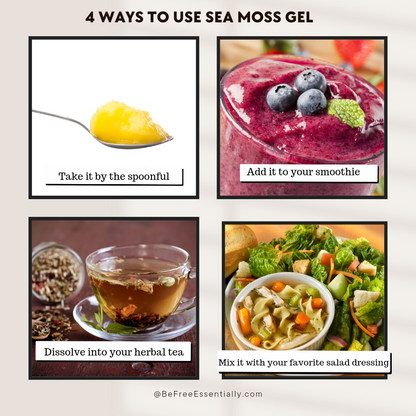 Sea Moss gel (Glass jars)